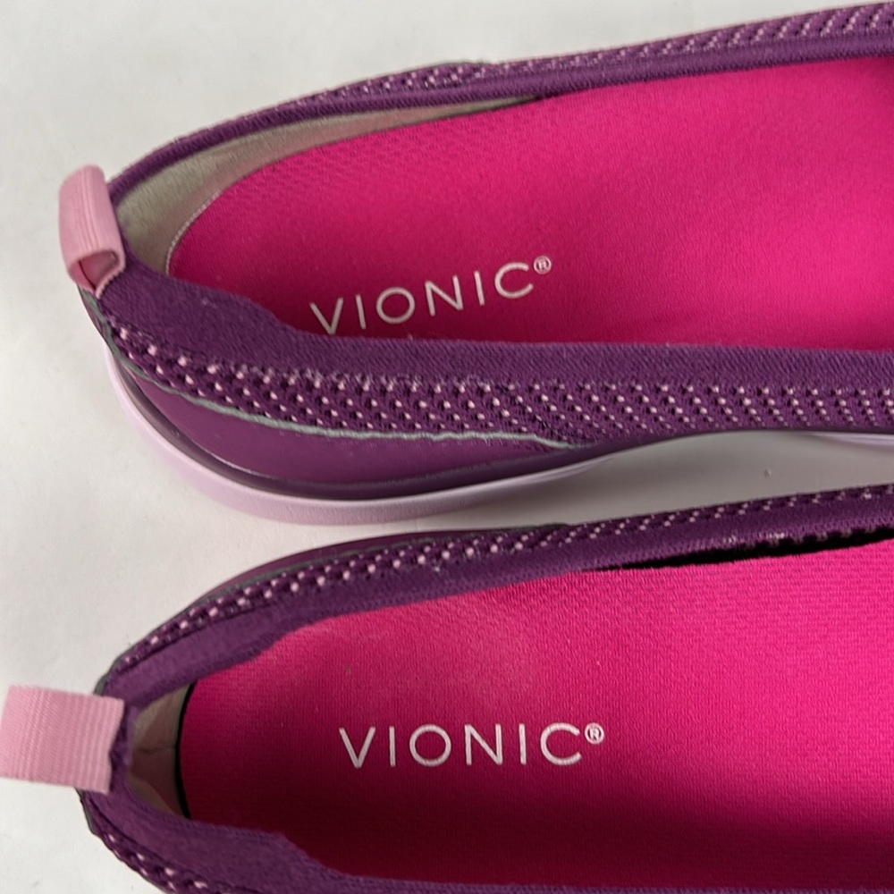 Like new Vionic "Kallie" Lightweight Comfort Shoe Slide Loafer Sport 9 - Picture 4 of 7